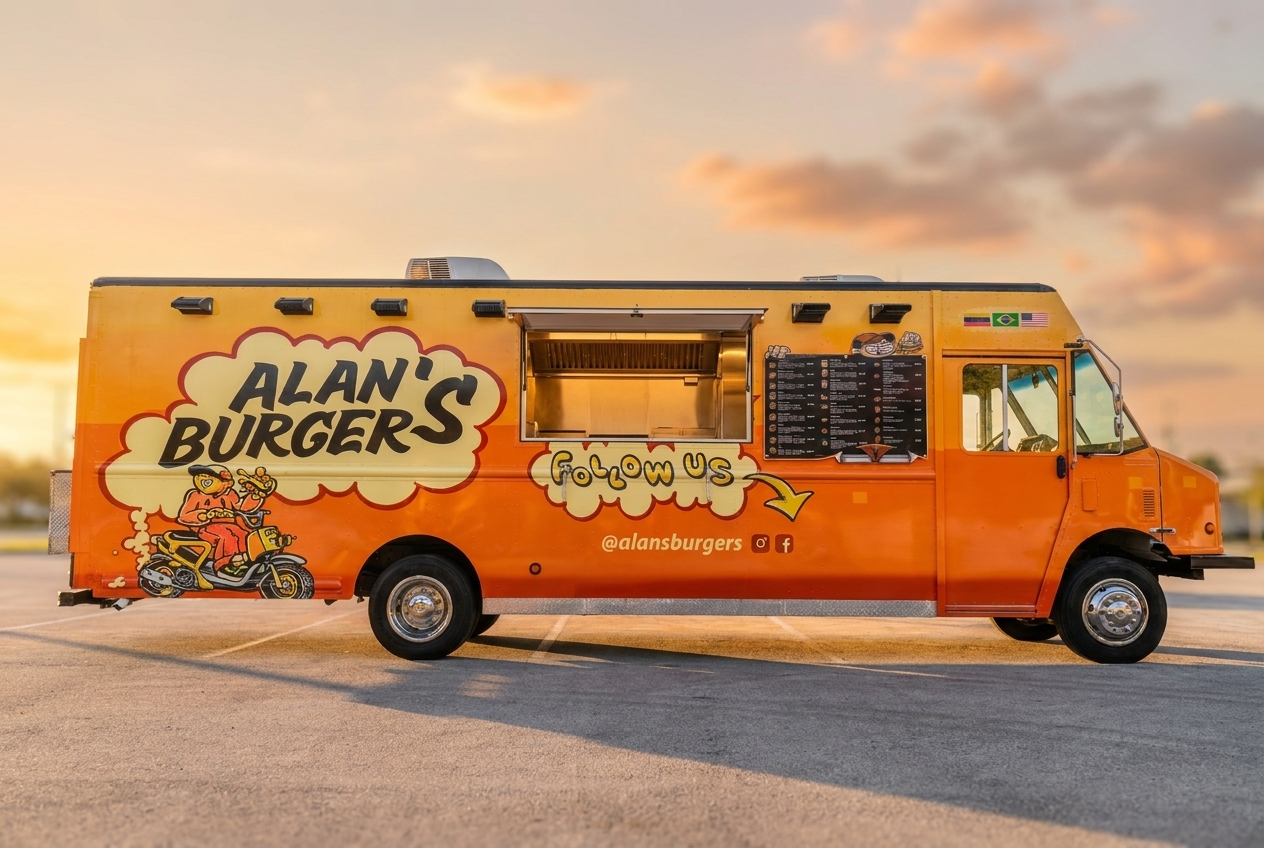 Alans Burgers — Burgers | World Food Trucks